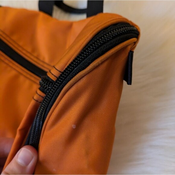 LL Bean Orange Travel Camping Hanging Toiletry Bag - Picture 4 of 8